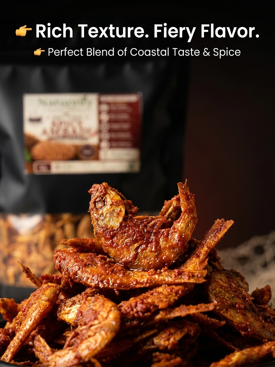 Spicy Ambadi Dry Fish