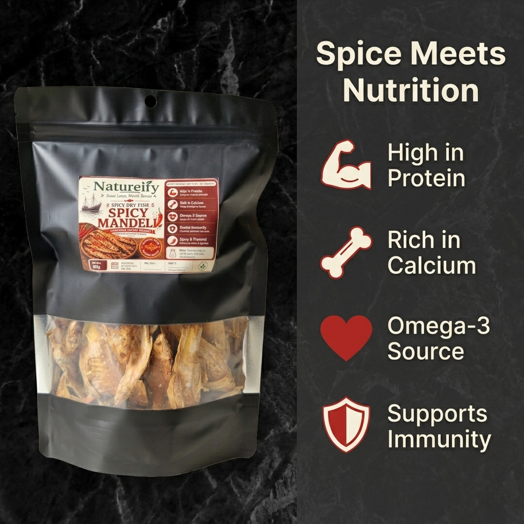 Spicy Mandeli Dry Fish