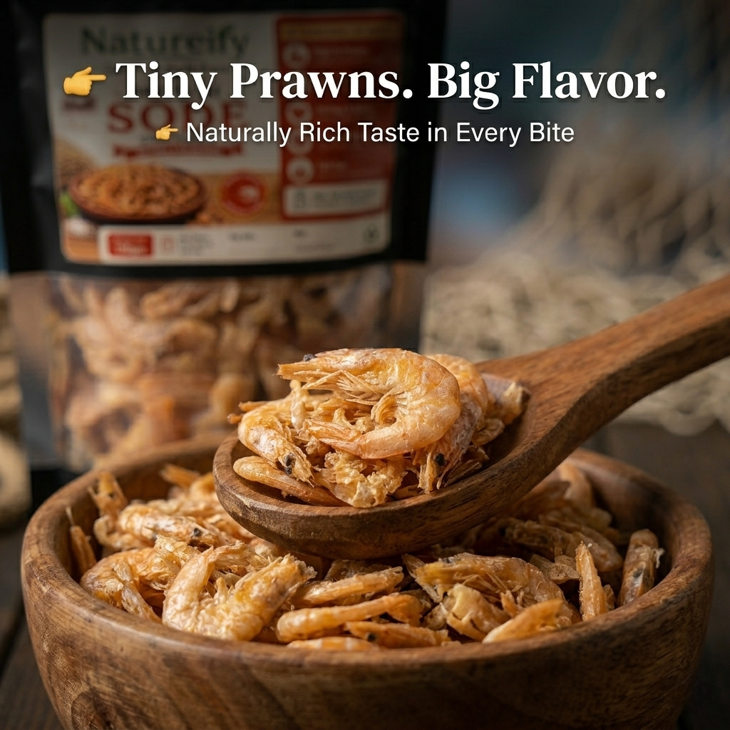 Sode (Dry Prawns) Dry Fish