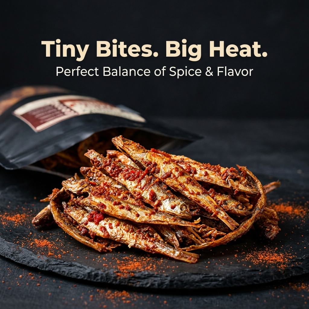 Spicy Mandeli Dry Fish